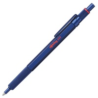 rOtring 600 Kugelschreiber | mittlere Spitze | Schwarze Tinte | Blauer Schaft | nachfüllbar
