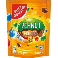 GUT&GÜNSTIG Peanut & Choco bunt Erdnüsse 250,0 g