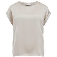 VILA VIELLETTE S/S Satin TOP/SU - NOOS