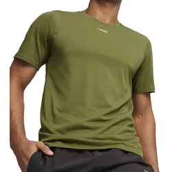 PUMA FIT TriBlend T-Shirt Herren Trainings-Shirt mit dryCELL Fitness-Kleidung 32781262 Grün - 