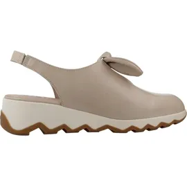 Wonders für Damen. C-7602 Lederschuhe Simon02 beige 39 3 bis 5 cm, Keine, Lässig