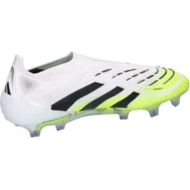 adidas Predator Elite LL FG - Ftwr White/Core Black/Lucid Lemon / 43 1⁄3