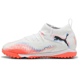 Puma Future 8 MATCH TT + Mid Jr PUMA white-puma black-glowing red (01) 4.5