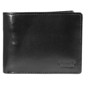 Leonardo Verrelli Herren Geldbörse Portemonnaie schwarz