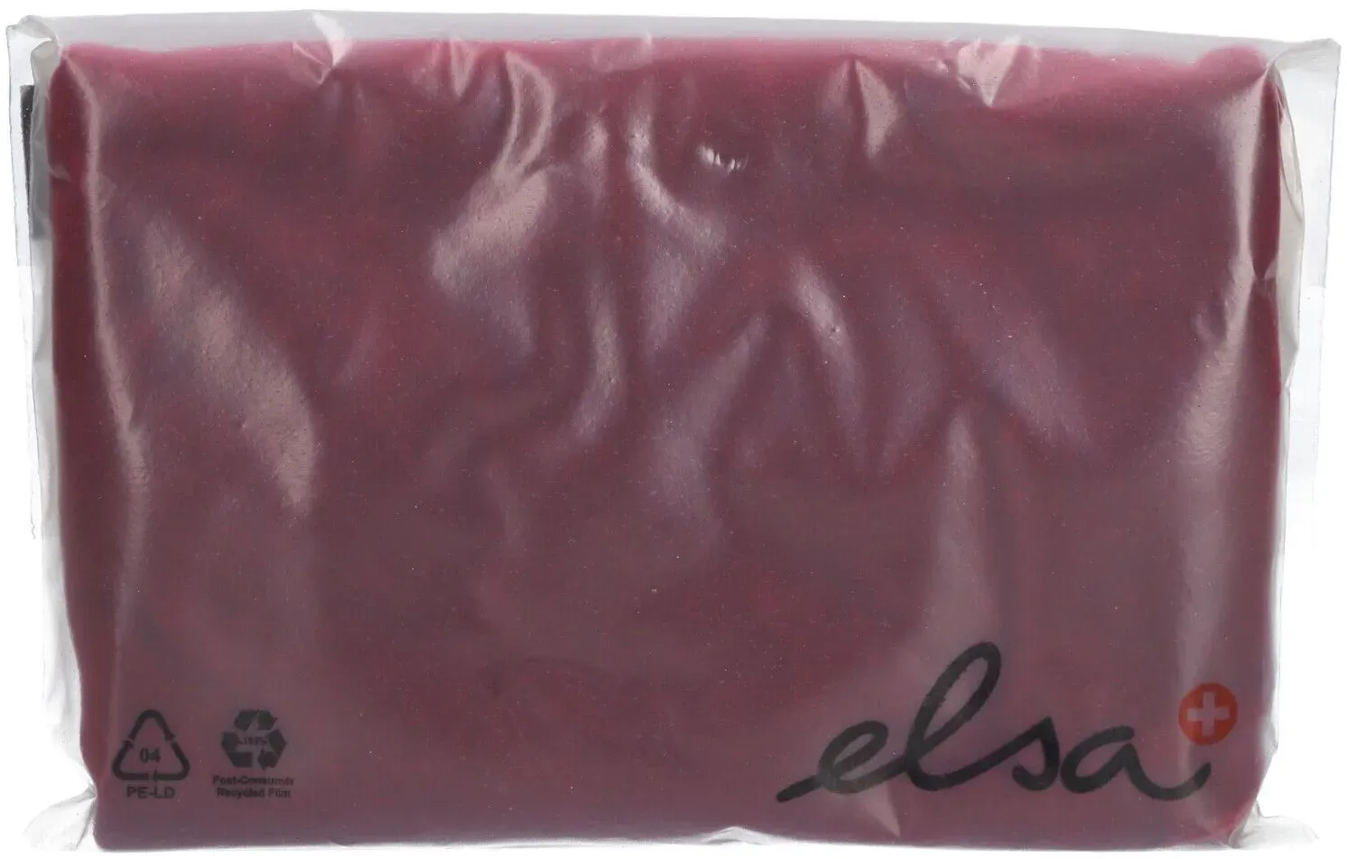 Elsa Kissenbezug 50x11cm Velours bordeaux