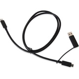 WORTMANN Kabel für TERRA MOBILE Dockingstation 800 (USB 3.2 Gen 2), USB Kabel