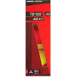 Tennisball TB100*3 rot Einheitsfarbe No Size