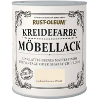RUST-OLEUM Kreidefarbe Möbellack Gebrochenes Weiß Matt 0,75 l