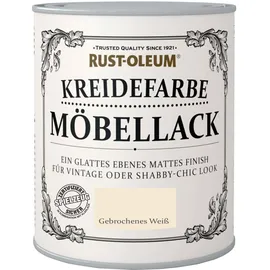 RUST-OLEUM Kreidefarbe Möbellack Gebrochenes Weiß Matt 0,75 l