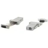 Startech DB9 auf RJ45 Modular-Adapter - Stecker/Buchse, DB-9, RJ-45, Schwarz