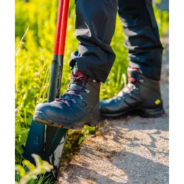 Haix Black Eagle Safety 54 Mid S3, schwarz-rot, Gr. 9 (43)