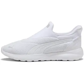 Puma Softride Cosmic Sliptech Damen Weiß/Kaltes Hellgrau 47