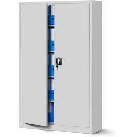 Jan Nowak Jan II Aktenschrank 185 x 115 x 40 cm Grau