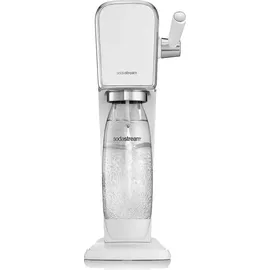 Sodastream Art white + Kunststoffflasche + CO2-Zylinder