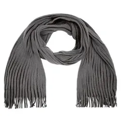 Ripp Schal MB7989, anthrazit/schwarz - anthrazit/schwarz