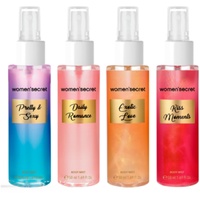 Women'Secret Body Mist Senses Geschenkset Body Spray Körperspray für Damen 4 x 50ml