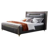 xl moebel gmbh Modernes Bett 148 x 222 cm Braun