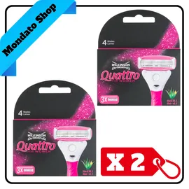 Wilkinson Quattro for Women Rasierklingen 3 St.