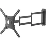 Wiltec TV-Halterung 23"-65", TV Wandhalterung schwenkbar bis 35 kg, platzsparende Fernsehhalterung