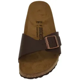 Birkenstock Madrid Birko-Flor schmal dunkelbraun 38