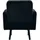 Paperflow Sessel LISBOA Stoff 71 x 83 x 55 cm Schwarz