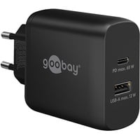 Goobay 65409 Ladegerät für Handy, Laptop schwarz
