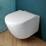 Villeroy & Boch Subway 3.0 Tiefspül-WC spülrandlos, wandhängend, mit TwistFlush 4670T0RW