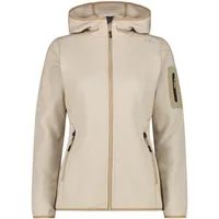 CMP Woman Jacket FIX Hood b.co gesso-sesamo (09XS) 42