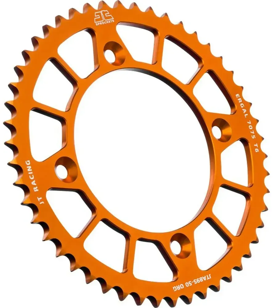 Jt Sprockets Husqvarna/ktm Jta895.50org Aluminium Hinterradritzel - Orange - 50t