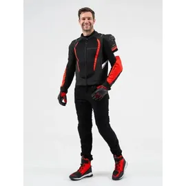 SHIMA Mesh Pro 2.0 Motorradjacke Rot/Schwarz/Weiß XXL