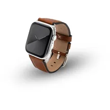 JT Berlin Watchband Charlie | Apple Watch Ultra/42/44/45mm | braun Edelstahl | M | 10837