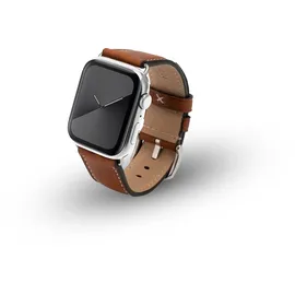 JT Berlin Watchband Charlie | Apple Watch Ultra/42/44/45mm | braun Edelstahl | M | 10837