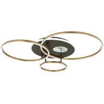 GLOBO INVERTINA 1 LED rechteckig gold Aluminium