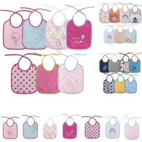 Baby Care Babylatz-Set 7-teilig, einlagig, zum Binden, waschbar, ab