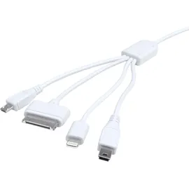OEM Eufab Usb-ladekabel Usb-a Stecker, Apple Lightning Stecker, Apple 30pol. Stecker, Usb-micro-b Steck