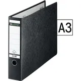 Leitz Ordner DIN A3 78 mm Schwarz 2 St.
