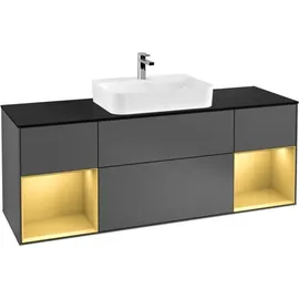Villeroy & Boch Waschtischunterschrank 160 x 60,3 cm Grau