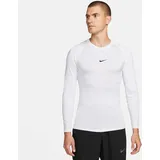 Nike Pro Men's Dri-FIT Fitness-Longsleeve Herren White/Black L