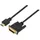 AISENS DVI auf HDMI Kabel 1,8 m Schwarz