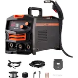 MIG-Schweißgerät 130A - Gasloses Schweißen - Wechselrichter mit IGBT-Fülldraht - Schweißer für den professionellen Einsatz