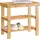 SoBuy Schuhbank 50 x 45 x 50 cm naturbelassen / Bambus