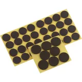 Metafranc Filzgleiter selbstklebend rund 1 Set 1,0 x 1,0