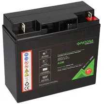 PATONA Premium AGM Blei Akku 12V 20Ah 20HR 1800 Zyklen