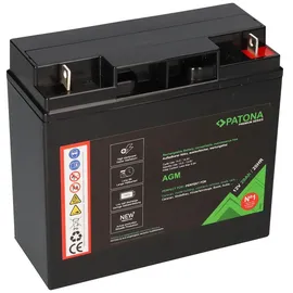 PATONA Premium AGM Blei Akku 12V 20Ah 20HR 1800 Zyklen