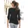 Buffalo Strandshirt Damen schwarz Gr.48/50