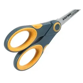 Westcott Schere TITANIUM NON STICK grau-gelb 12,7 cm