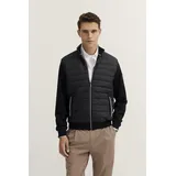 Bugatti Basic Essential Sweatjacke Herren Schwarz 3XL