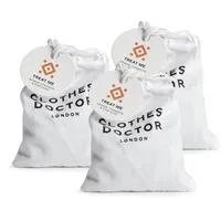 3er-Pack Natürliche Getrocknete Orange, Zimt, Nelken & Sternanis Mottenabwehr Duftbeutel | Kleiderschrank & Kleidungslagerung | Chemiefrei | Biologisch Abbaubar | 3 Monate Schutz