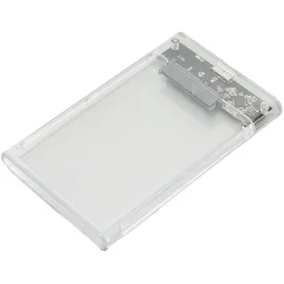 Denash 2,5 Zoll Transparent USB3.0 5gbit /s HDD -Gehäuse für SSD -Stecker für // MAC Hochstärke PC Material (U25TY3.0)