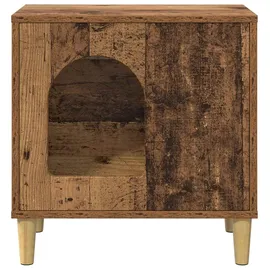 vidaXL Katzenhaus Altholz 51 x 30 x 52 cm Holzwerkstoff